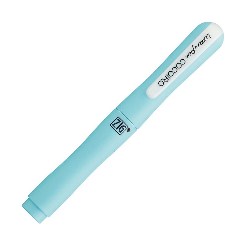 【Kuretake 日本吳竹】ZIG COCOIRO隨變筆桿 天空藍 (LPC-08) - 其他書寫用具 - 塑膠 藍色