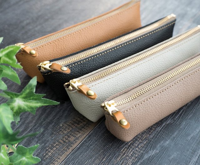 High Quality Himeji Leather Pencil cheapest Case, Leather Pen Case, Leather Pen Holder, Japanese Stationery