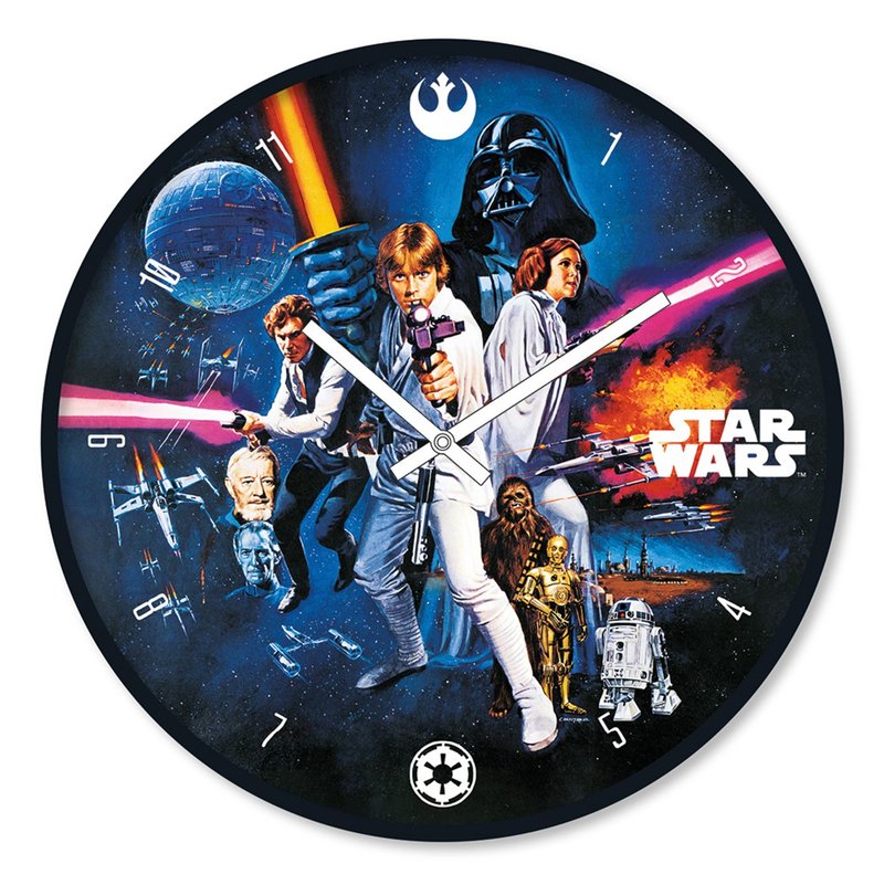 【星際大戰】Star Wars 曙光乍現主題時鐘 - 時鐘/鬧鐘 - 其他材質 多色