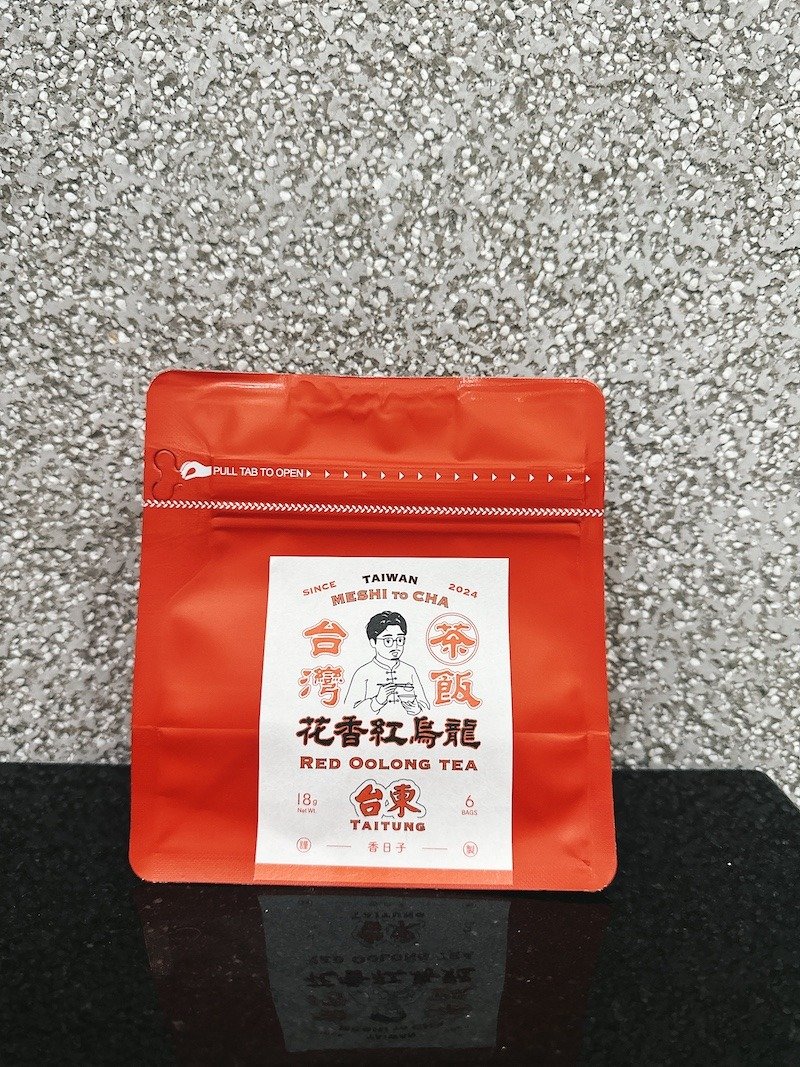 【Xiangrizi】 Taiwanese Tea Floral red oolong tea 3g x6packs =18g - ชา - อาหารสด สีแดง