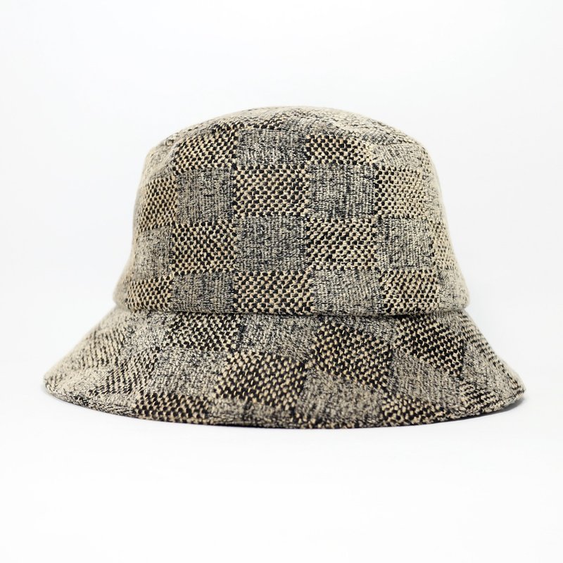 JOJA - Fisherman/Chessboard - Hats & Caps - Other Man-Made Fibers Gray