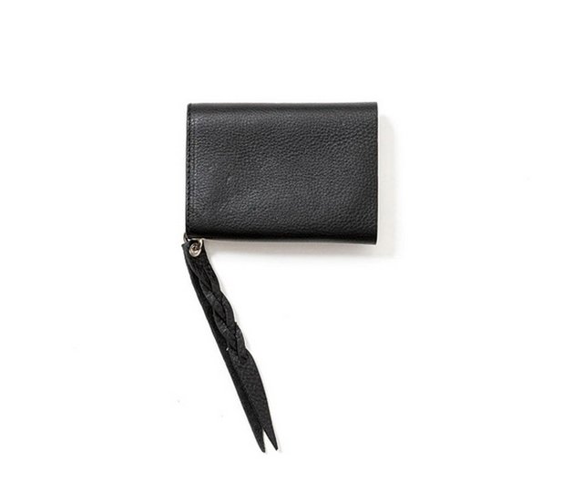 CALEE スタッズレザー三つ折り財布