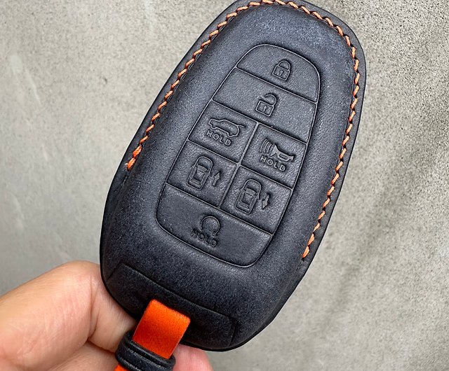 Pueblo Wax Leather car key case, car key cover,subaru Lagacy Outback  Forester - Shop Shao Leather Keychains - Pinkoi