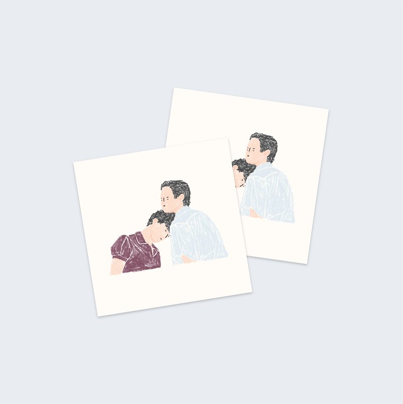 Movie series stickers Call me by your name - Stickers - Paper White