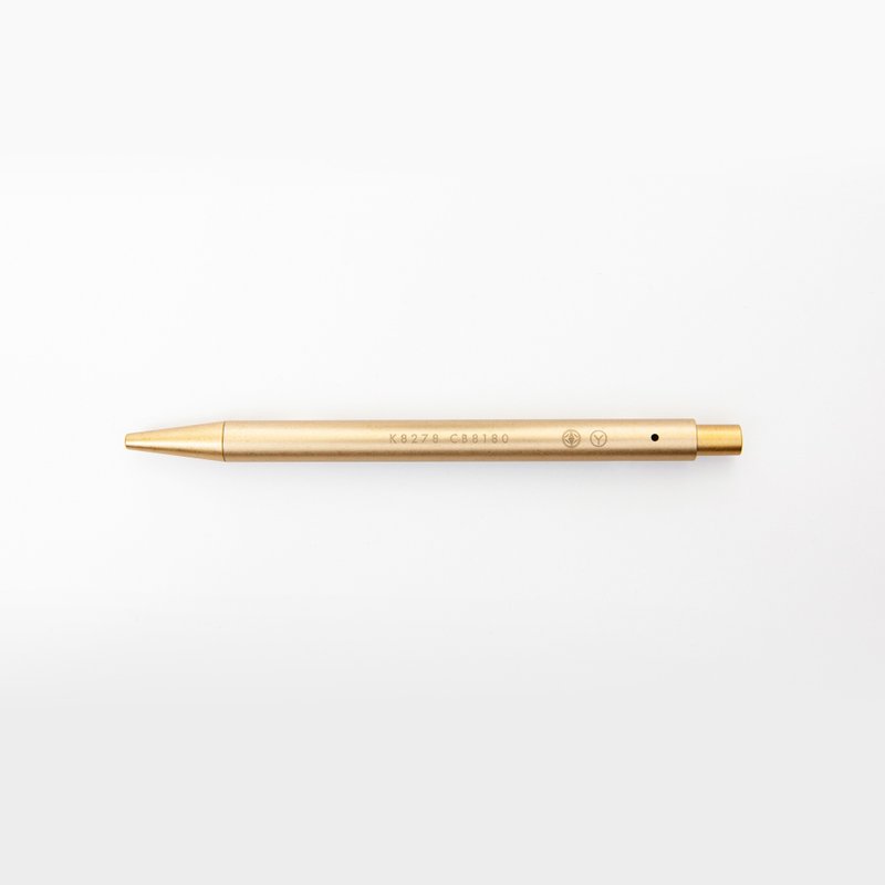 TPCreative | Hydropower Ballpoint Pen - Ballpoint & Gel Pens - Copper & Brass Gold