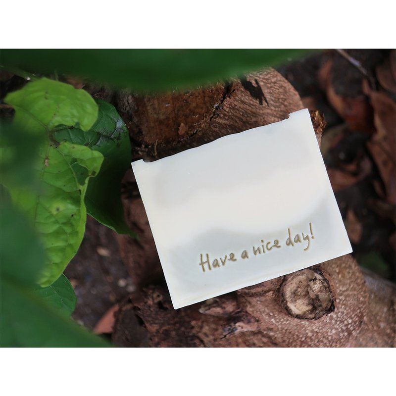 【皂章B64】Have a nice day. 祝你有美好的一天 壓克力肥皂章 - 蠟燭/香氛/手工皂 - 壓克力 