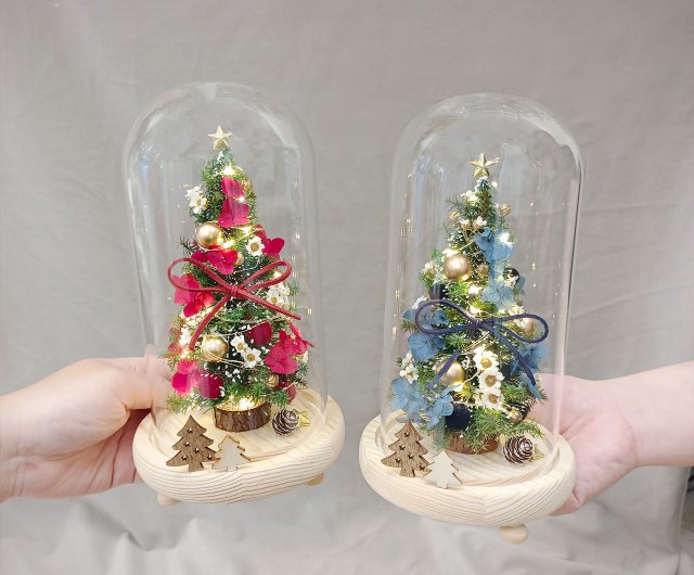 プリシラズドール　クリスマスツリー クリスマスツリーミニ プリザーブドフラワー petit chocolat