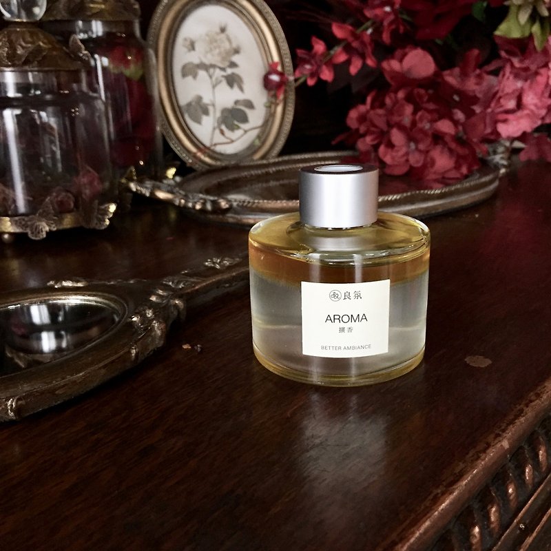 Rose tea, incense, 50ML/150ML - Fragrances - Glass White
