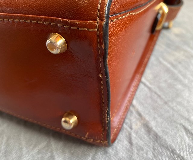 Vintage Bally Monogram Brown Boston Bag - Shop Folklore Handbags & Totes -  Pinkoi