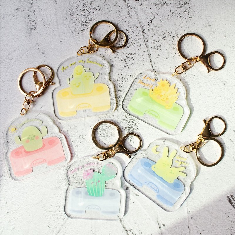 Fornice Feng Lai Shi [Plant Feeling Fornice Keychain] - Keychains - Other Materials 