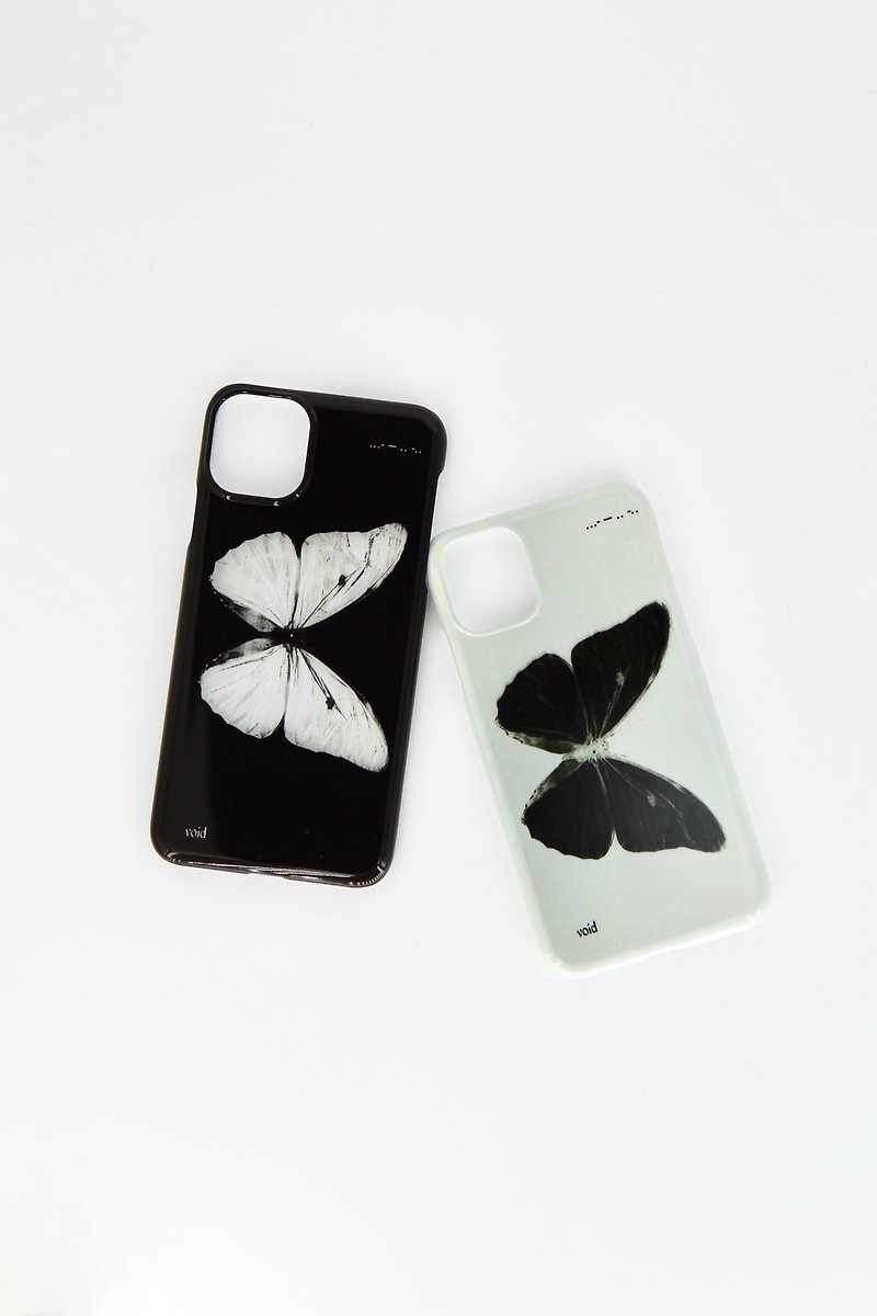 Waterproof Material Phone Cases Black - Negativ/Positiv Butterfly Phone Case