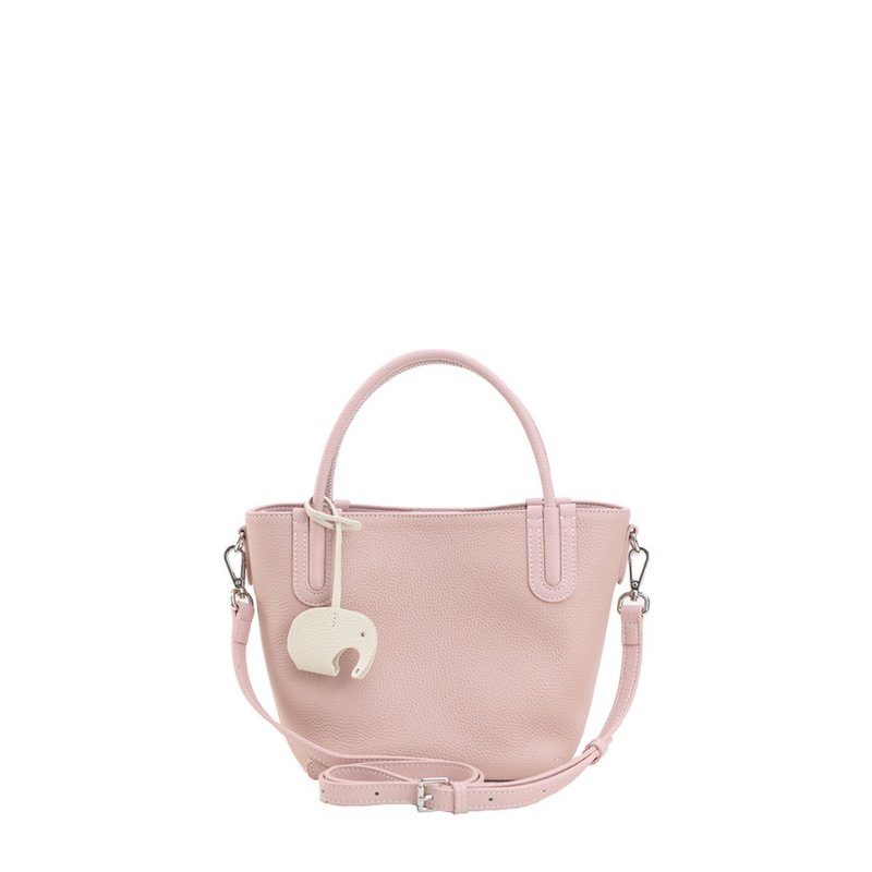 Roberta di Camerino CARMEN DOUBLE FUNCTION BAG - Handbags & Totes - Genuine Leather Pink