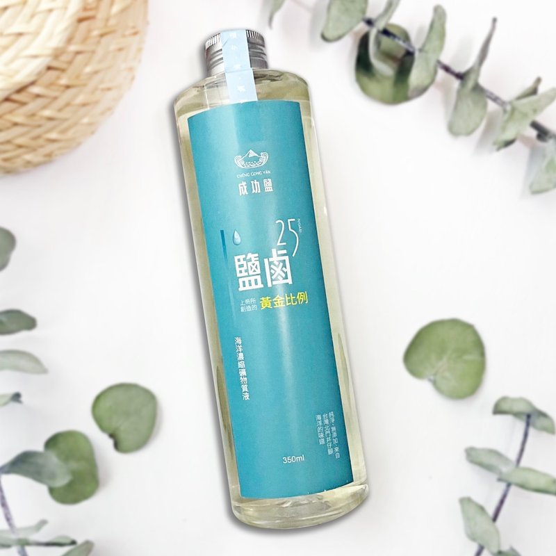 成功鹽 黃金比例鹽鹵25 - 醬料/調味料 - 其他材質 