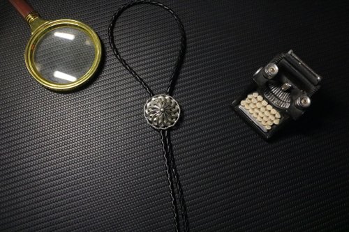 小可愛和小領帶 鏤空設計保羅領帶金屬bolotie禮盒裝