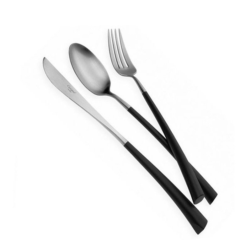 | Cutipol | NOOR 3 Pieces Set - Cutlery & Flatware - Stainless Steel Silver