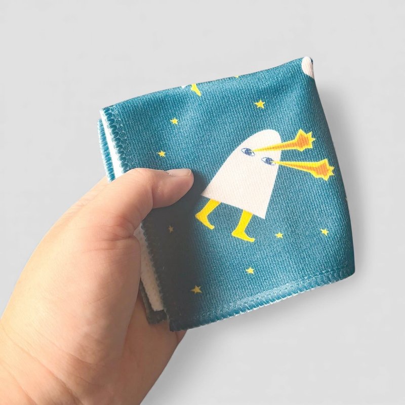 Medjed's Night Mini Towel - Towels - Polyester 