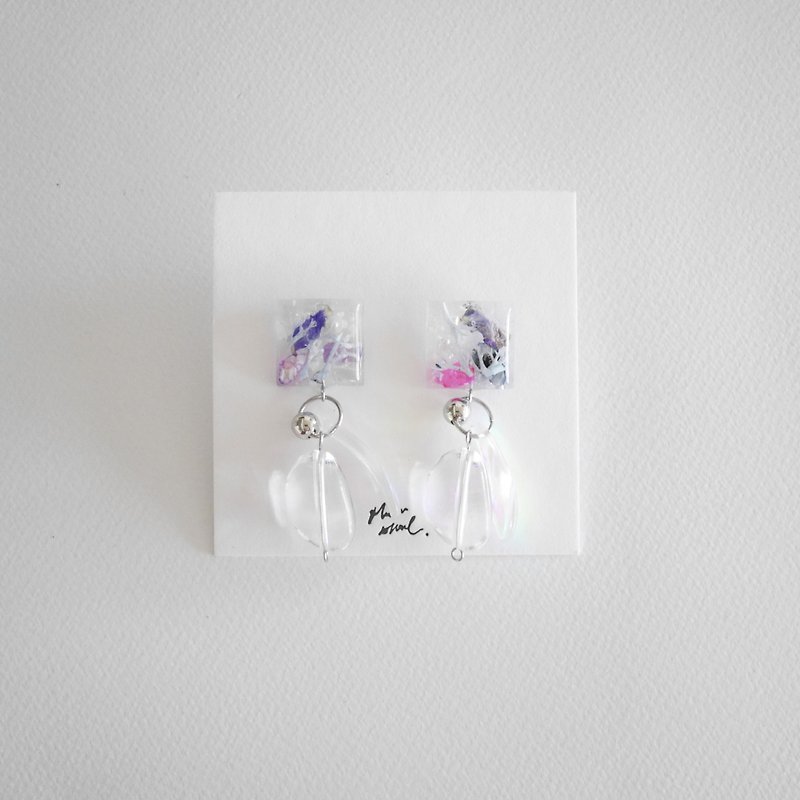 Earrings ピアス / イヤリング | neon - Earrings & Clip-ons - Resin Transparent