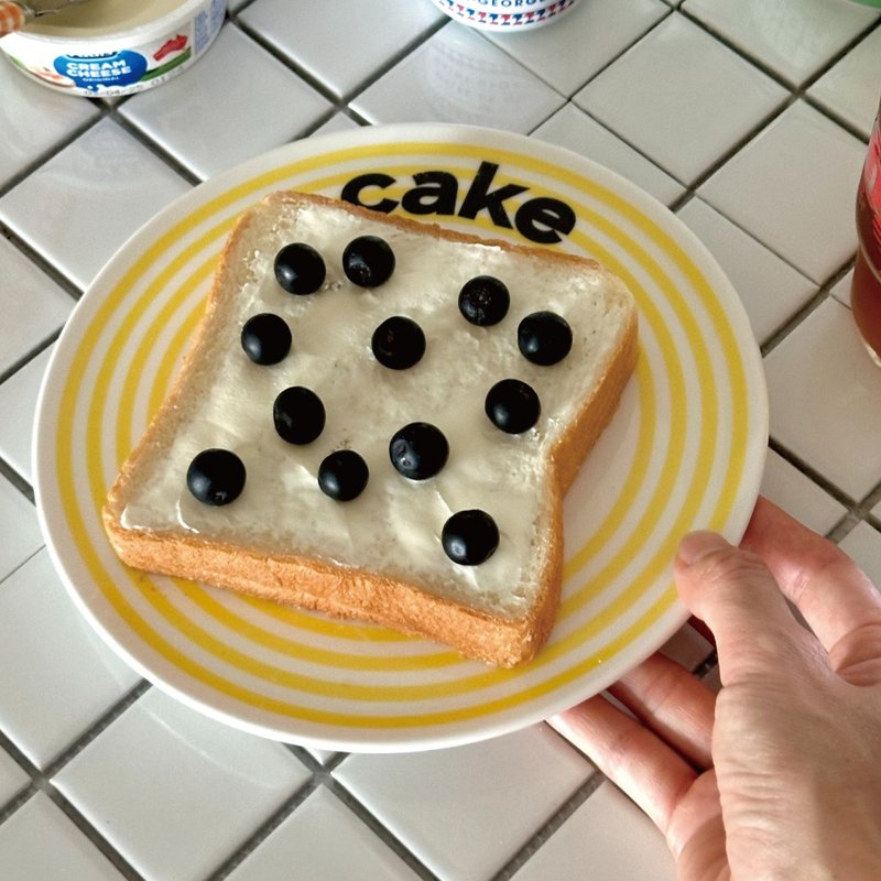 Dessert Time Plate Cake - 盤子/餐盤/盤架 - 玻璃 