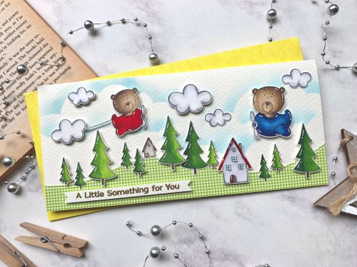 Pei's small world 手工上色心意卡片 A little something for you