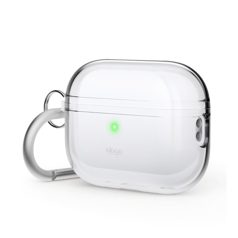 AirPods Pro 2 Transparent Protective Case (Keychain) Headphone Case and Headphone Cover Multi-Color Ready in Stock - Headphones & Earbuds Storage - Plastic Transparent