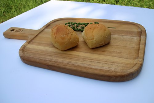 栗子木藝 原木餐墊 麵包盤