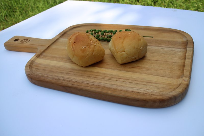 原木餐墊 麵包盤 - 廚具 - 木頭 