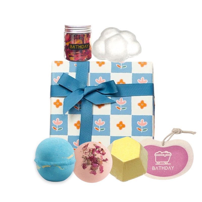 BATHDAY bath ball sweet dream gift box - อื่นๆ - วัสดุอื่นๆ ขาว