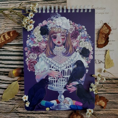 Zihling 【硬殼封面筆記本】Ripped