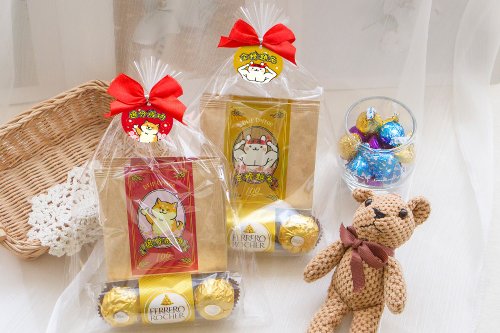 幸福朵朵 婚禮小物 花束禮物 考試祝福All pass小禮物 金莎巧克力3顆入+濾掛式咖啡2包 2款可挑