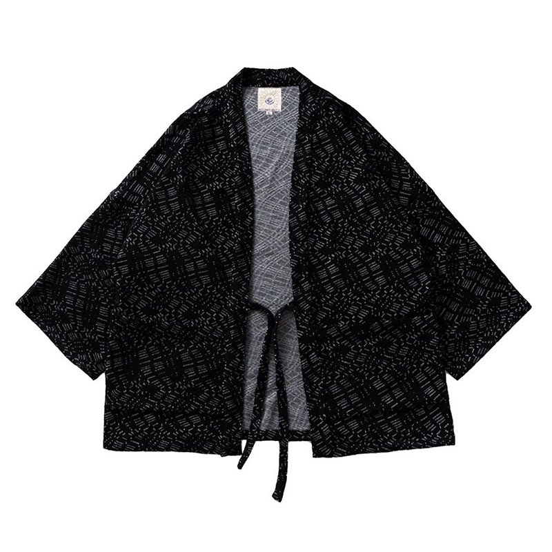 [Shenhai pattern S-CrestTaiwan code haori] original Japanese haori jacket - Men's Coats & Jackets - Cotton & Hemp 
