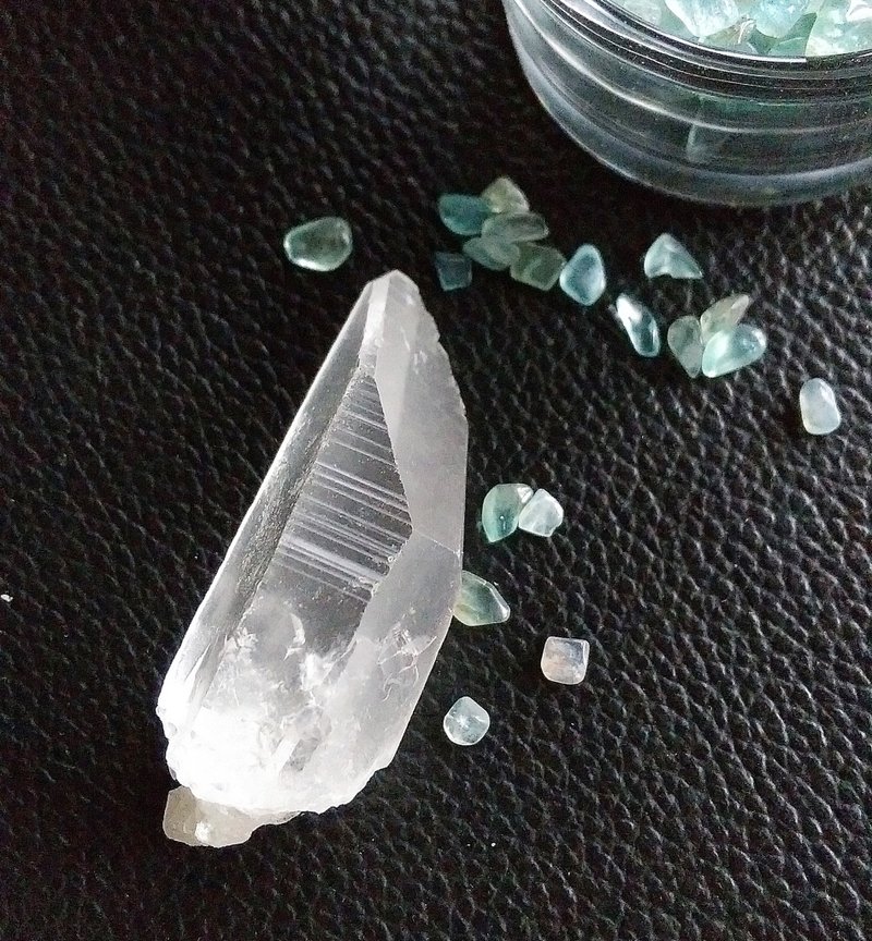 Lemurian Quartz 巴西產地 雷姆利亞水晶 白水晶 天然礦石 原礦 - 擺飾/家飾品 - 其他材質 