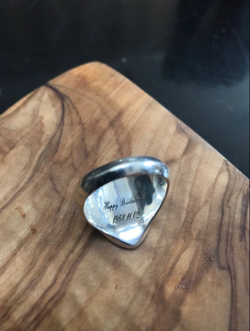 laser engraving - Other - Sterling Silver 