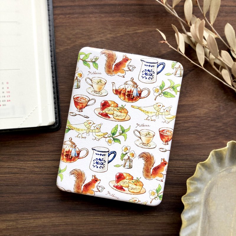 奶茶鏡 奶茶小巧鏡 秋/冬茶 - 彩妝刷具/鏡子/梳子 - 其他材質 咖啡色