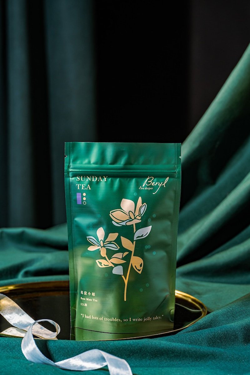 Rose Mate Tea Tea Bags - ชา - วัสดุอีโค สีม่วง