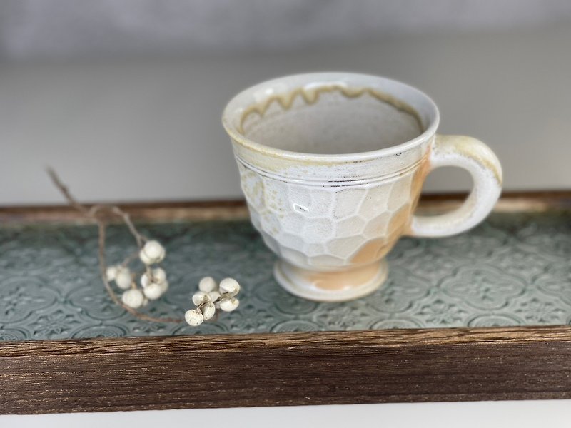 European style wood fired coffee mug - แก้ว - ดินเผา 