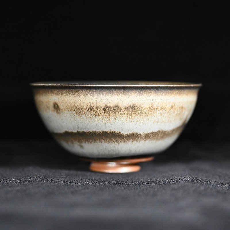 手作柴燒上釉茶碗NT12 - 茶壺/茶杯/茶具 - 其他材質 