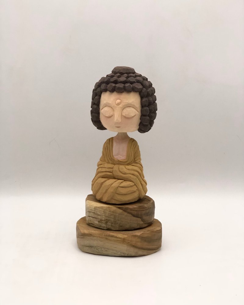 Little Buddha - 擺飾/家飾品 - 木頭 