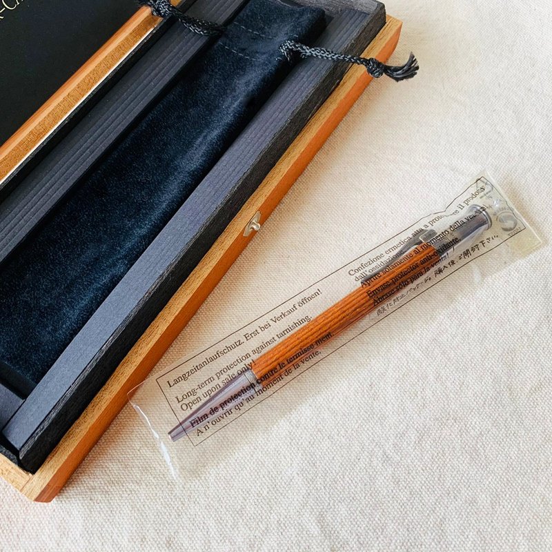 德國 FABER-CASTELL 典藏桃心木原子筆 (No.H148530) 巴西蘇枋木 - 鋼筆 - 木頭 咖啡色