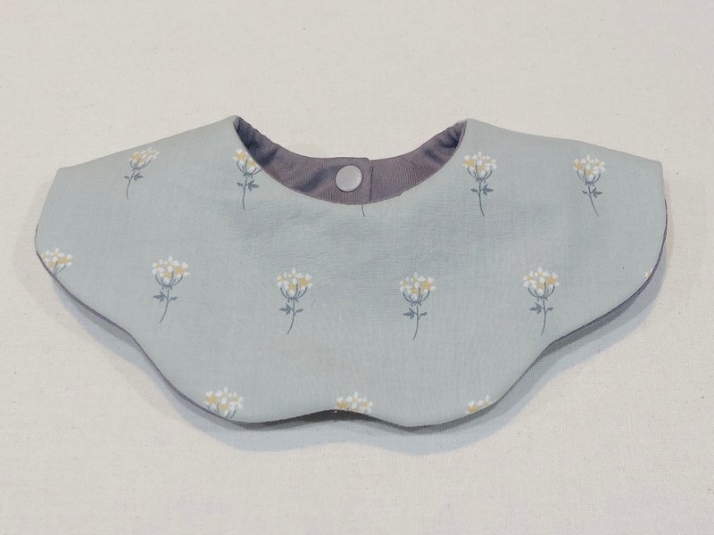 Fluffy bib lace flower - Bibs - Cotton & Hemp Multicolor