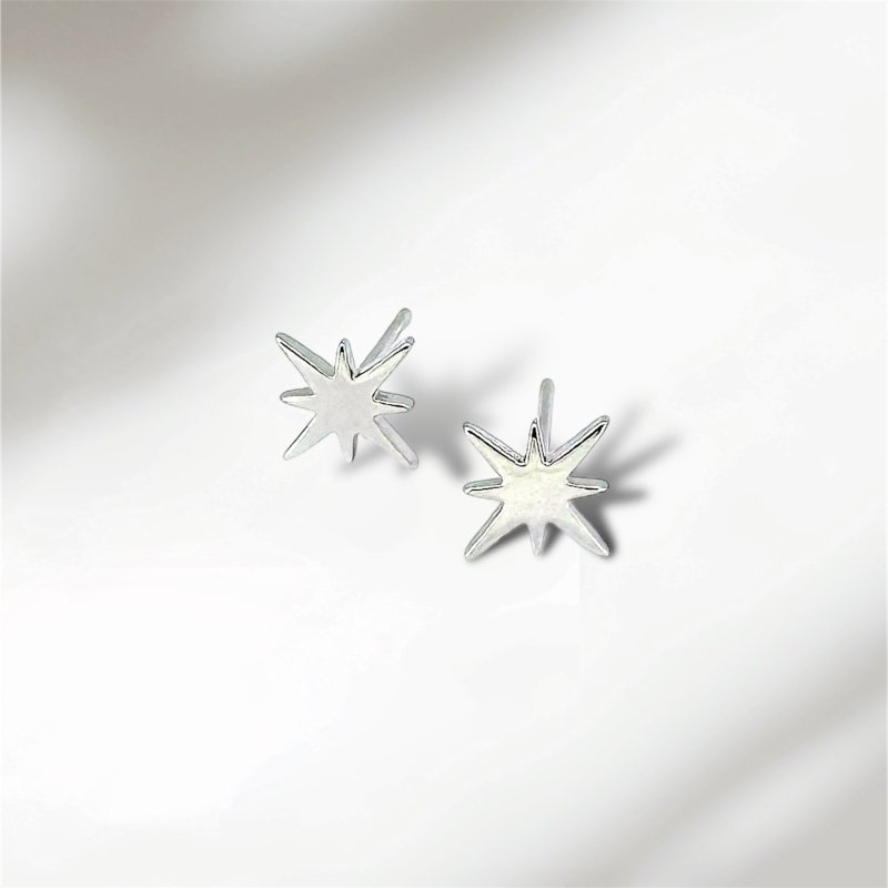 925純銀 | 閃爍的你_耳環 - 耳環/耳夾/耳骨夾 - 貴金屬 