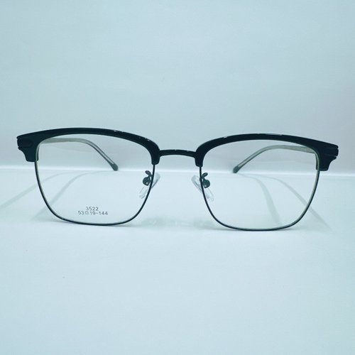 EGlasses。眼鏡物語 站內最高等級UV420濾藍光0度眼鏡│眉架合金個性修臉系列3522-C04