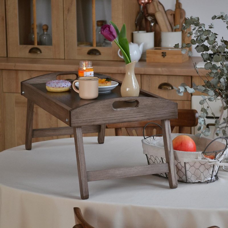 夏のピクニック用コーヒーテーブル、ウッドダイニングテーブル/小さな折りたたみテーブル - 机・テーブル - 木製 多色