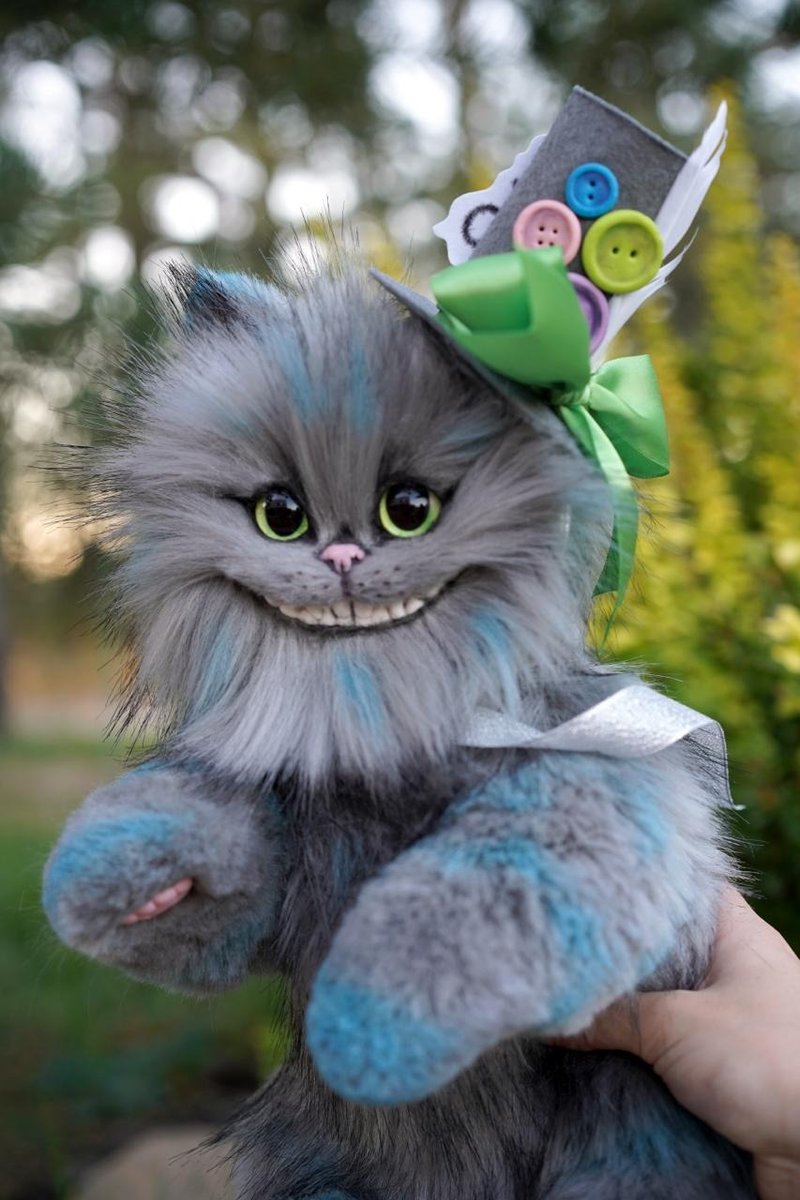 チェシャ猫 - 人形・フィギュア - その他の素材 多色