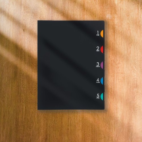 文聚 【Maruman】5CHART 26孔夾B5/黑(原廠正貨)