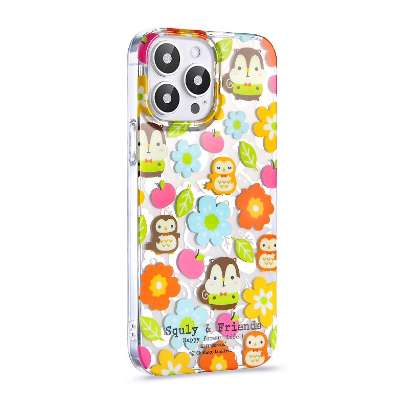 iPhone14/13/Pro/Max Squly&Friends 松鼠花園手機殼 生日禮物 - 手機殼/手機套 - 塑膠 多色