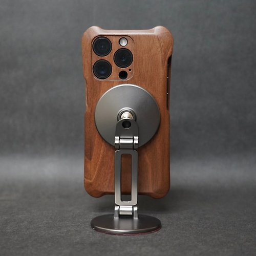 威力康創意 胡桃木 iPhone MagSafe 系列 全實木手機殼