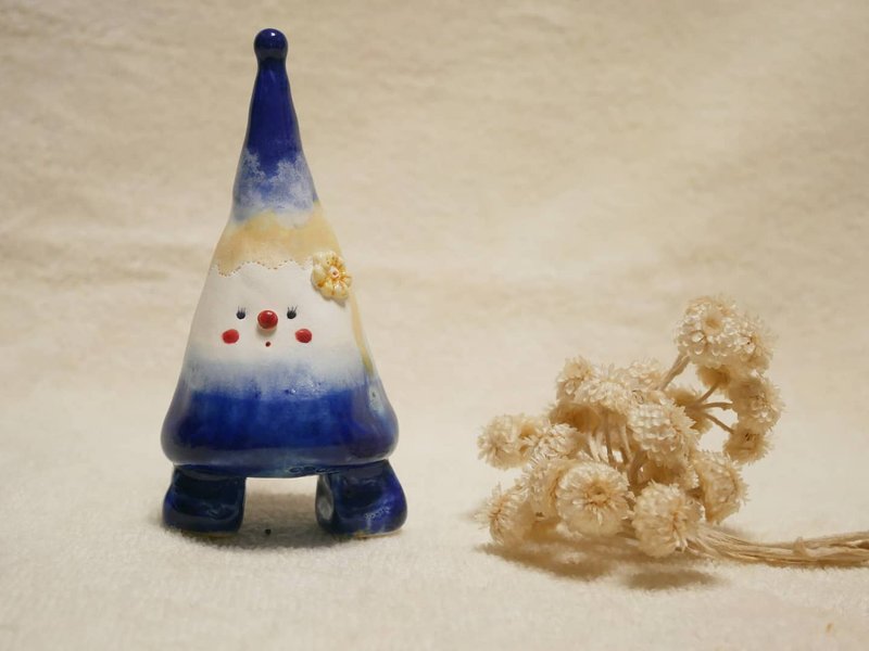 No.1 藍色海洋小樹陶/戒台 - 擺飾/家飾品 - 陶 