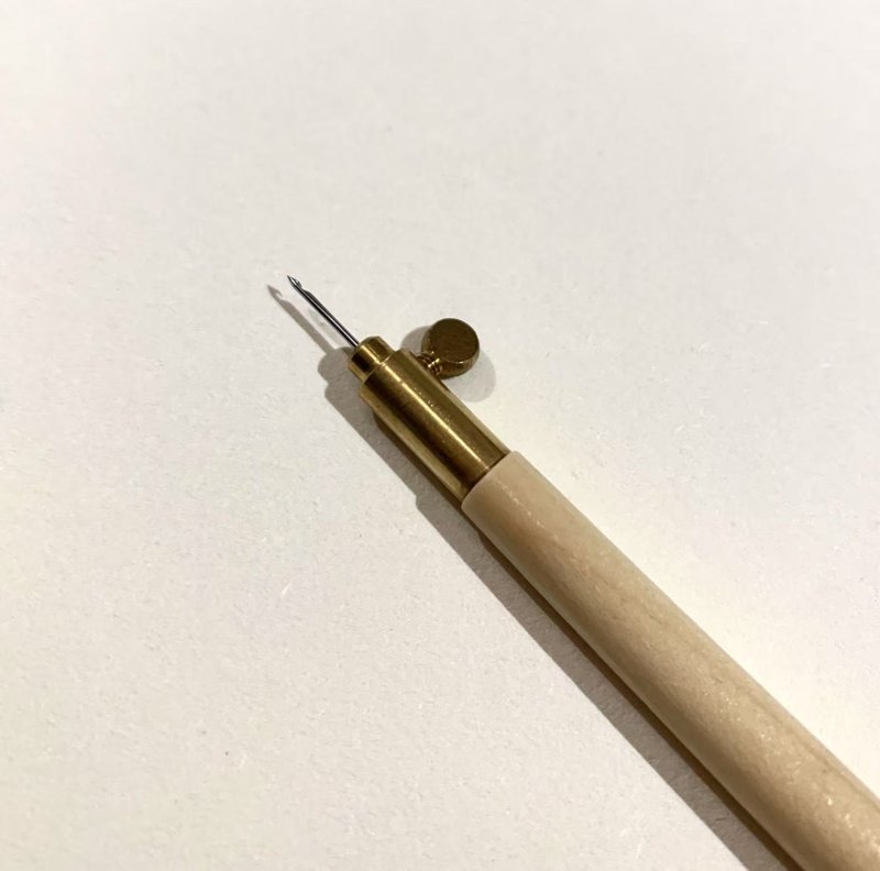 80號法式鉤針 - 木工/竹藝/紙雕 - 銅/黃銅 橘色