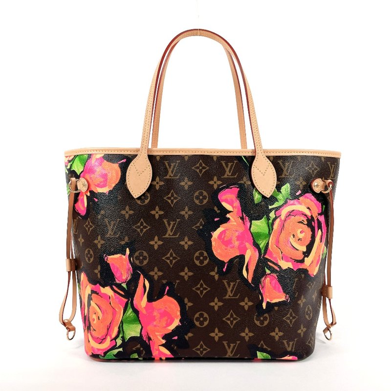 【日本直送 中古美品】ルイヴィトン LOUIS VUITTON トートバッグ M48613 ネヴァーフル MM モノグラム ローズ - 手提包/手提袋 - 其他材質 咖啡色