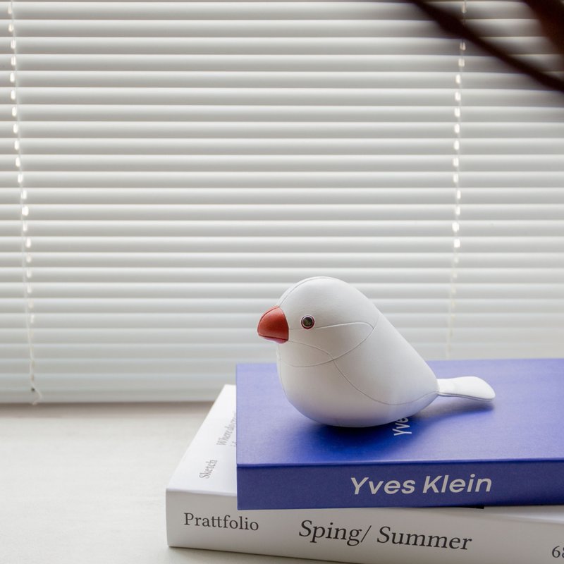 【紙鎮】文鳥 Java Sparrow 皮革動物擺飾  | 展翅高飛 畢業禮物 - 擺飾/家飾品 - 人造皮革 多色